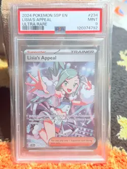 Lisia’s Appeal - 234/191 - PSA 9 MINT Surging Sparks Ultra Rare - Pokemon - Image 5