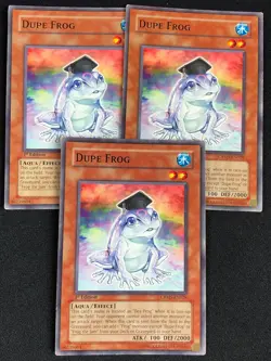 YUGIOH DUPE FROG CRMS-EN028 1ST COMMON X3 (LP) - Image 1