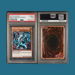 Yu-Gi-Oh! Blue-Eyes White Dragon CT14-EN002 Secret Rare Limited Edition PSA 9 - Image 1