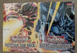 Konami Yu-Gi-Oh! Egyptian God Deck Display 8 Decks Brand New Sealed 1st Edition 83717853091 - Image 1