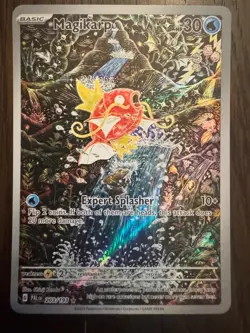 Pokemon TCG Magikarp Scarlet & Violet Paldea Evolved Holo Card 203/193 - Image 1