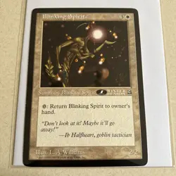 MTG Magic The Gathering - Blinking Spirit - Oversized 6x9 Winter Season Card - Image 1