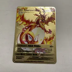Charizard DX HP500 Metal POKEMON collectible Game Card Gift！Pokemon Card - Image 4