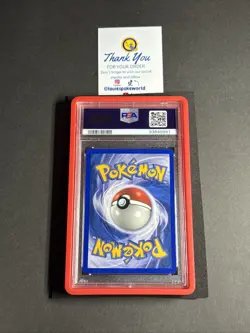 PSA 9 - Blaine’s Arcanine 1/132 Gym Challenge Holo Rare Pokemon Card + Guard 🟧 - Image 5