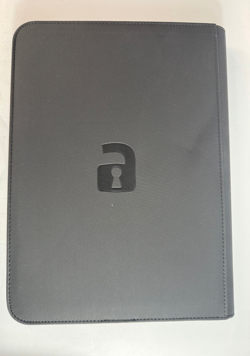 VaultX Premium Exo-TecR Zip Binder - 9 Pocket Holds 360 Trading Card - BLACK - Image 3