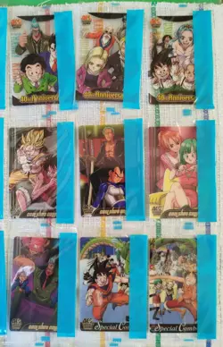 Dragon Ball One Piece Card 40th weekly Jump Morinaga Wafer 18/18 - PART 1/2 - Image 3