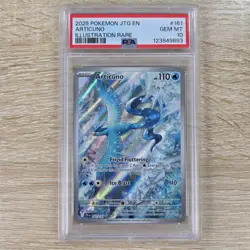 PSA 10 GEM MINT Articuno 161/159 SV09 Journey Together Holo IR Rare Pokemon Card - Image 1