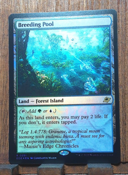 MTG🌳🌊 Breeding Pool ( FOIL ) EDGE OF ETERNITIES Near Mint PACK FRESH💕❤ - Image 1