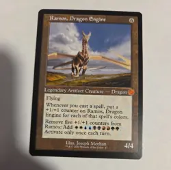 Ramos, Dragon Engine #47 (NM) Brothers' War BRR Magic MTG - Image 1