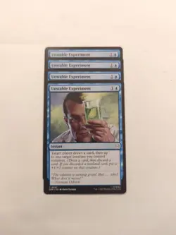 (4) Unstable Experiment *PLAYSET* Marvel's Spider-Man Regular NM MTG - Image 1