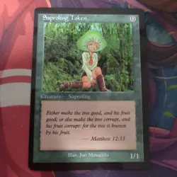 SAPROLING TOKEN MTG MAGIC THE GATHERING MINAGISHI SHUN 714878 - Image 1