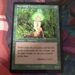 Saproling token MTG magic the gathering 845559 - Image 1