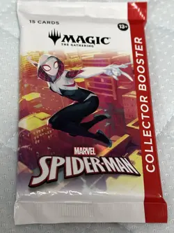 MTG English Edition Spider-Man Collector Booster Magic the Gathering 60419 - Image 1