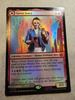 Gwen Stacy - #78 Foil - Marvel's Spider-Man - Mtg - Image 1