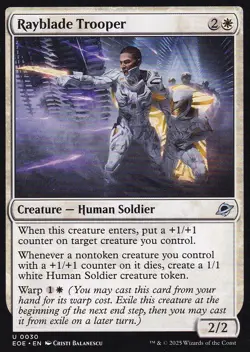 MTG Edge of Eternities - Rayblade Trooper - EOE 30 - Regular - Image 2