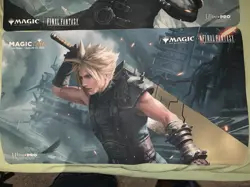 MTG MagicCon Las Vegas 2025 Final Fantasy Ultra Pro Foil playmat Cloud Sephiroth - Image 3