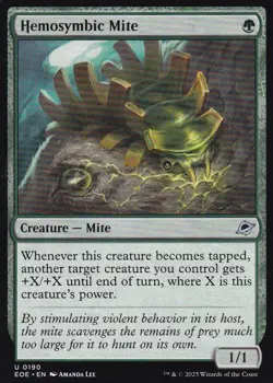 MTG Edge of Eternities - Hemosymbic Mite - EOE 190 - Regular - Image 2