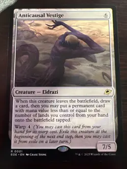 Anticausal Vestige Edge of Eternities Regular - NM #1 MTG EOE - Image 1