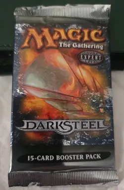 MTG Magic The Gathering Darksteel English Sealed Booster Pack - Image 1