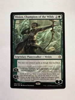 Vivien, Champion of the Wilds - MTG War of the Spark - NM - Image 1