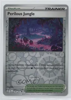 Perilous Jungle Reverse Foil Pokemon SV05: Temporal Forces #156 - Image 1