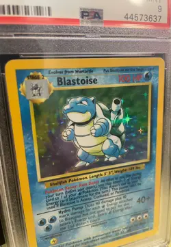 1999 Pokemon Game Blastoise - Holo PSA 9 MINT 2/102 English WOTC Base Set - Image 3
