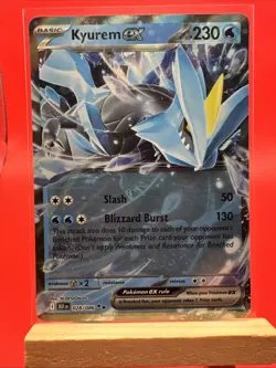Kyurem ex 028/086 Black Bolt & White Flare Double Rare Holo Pokemon TCG NM - Image 1