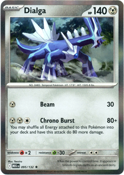Dialga (Holo) 095/132 - Mega Evolution - Pokemon - NM/M Ships Now - Image 1
