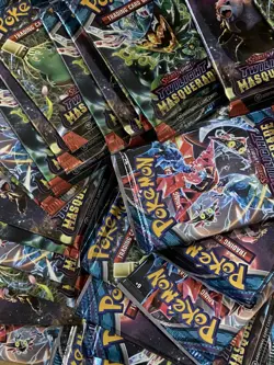 FIVE Pokemon TCG S&V Twilight Masquerade Booster Packs - 5 Packs - Sealed - B1 - Image 1