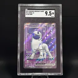 2023 Pokemon Obsidian Flames Absol Ex #214 Ultra Rare - Image 1