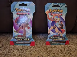 Pokemon Journey Together Scarlet & Violet Sleeved Booster Pack - Image 1