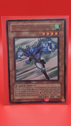 JUMP-EN012 Elemental Hero Stratos UR Foil/Holo Promo Yugioh Card - Image 4