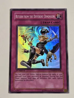 Return From the Different Dimension DPKB-EN038 1st Edition Super Rare Yugioh NM - Image 1