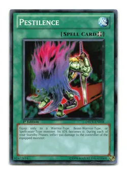 Pestilence - DREV-EN058 1st Edition - YuGiOh-LP - Image 1