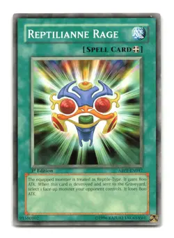 Reptilianne Rage - ABPF-EN047 1st Edition - YuGiOh-LP - Image 1