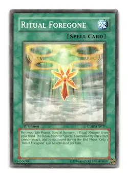 Ritual Foregone - CDIP-EN039 1st Edition - YuGiOh-LP - Image 1