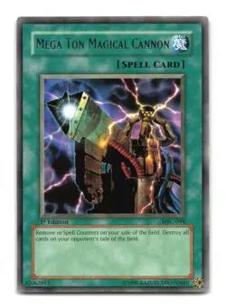 Mega Ton Magical Cannon - MFC-094 1st Edition Rare - YuGiOh-LP - Image 1