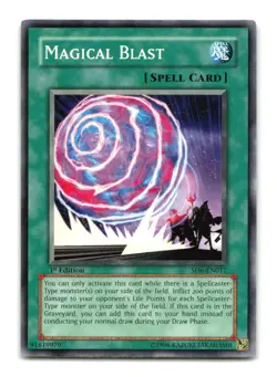 Magical Blast - SD6-EN017 1st Edition - YuGiOh-LP - Image 1