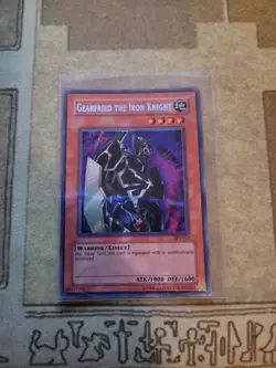 YUGIOH GEARFRIED THE IRON KNIGHT BPT-012 SECRET LIMITED ED VLP - Image 1