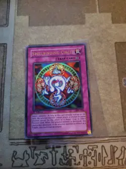 YUGIOH SPELLBINDING SPELL MRL-006 ULTRA 1ST ED MP 1996 - Image 2