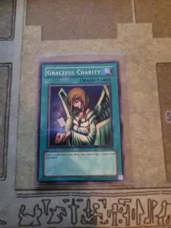 YUGIOH GRACEFUL CHARITY SDP-040 SUPER UNLIMITED ED NM 1996 - Image 1
