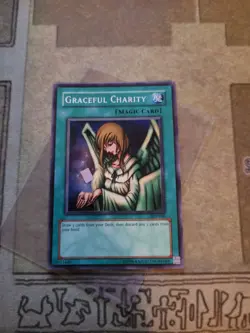 YUGIOH GRACEFUL CHARITY SDP-040 SUPER UNLIMITED ED NM 1996 - Image 2