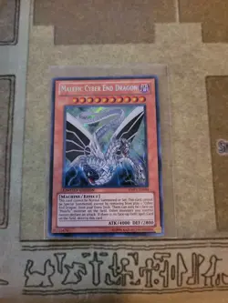 YUGIOH MALEFIC CYBER END DRAGON YMP1-EN004 SECRET LIMITED ED NM - Image 1
