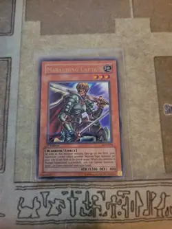 YUGIOH MARAUDING CAPTAIN LOD-018 ULTRA 1ST ED LP 1996 - Image 1