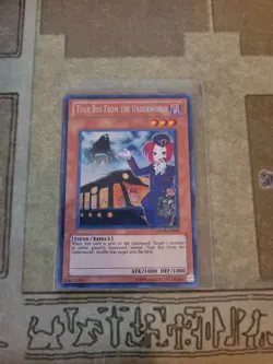 YUGIOH TOUR BUS FROM THE UNDERWORLD ORCS-EN086 SECRET UNLIMITED ED NM - Image 1