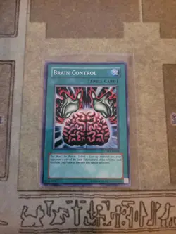 YUGIOH BRAIN CONTROL TLM-EN038 SUPER UNLIMITED ED NM - Image 1