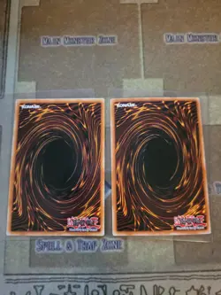 YUGIOH DARK NECROFEAR MC1 SECRET + CURSE NECROFEAR LDS3 SECRET LIMITED ED NM - Image 3