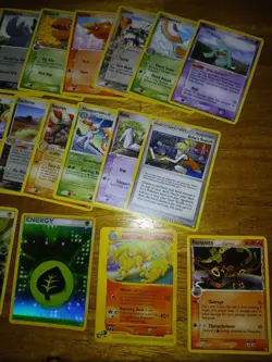 Pokemon Card Lot Of 64 Ex Series 2003 To 2007 Vintage TCG E Reader - Image 2