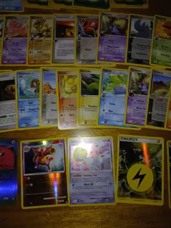 Pokemon Card Lot Of 64 Ex Series 2003 To 2007 Vintage TCG E Reader - Image 3