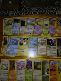 Pokemon Card Lot Of 64 Ex Series 2003 To 2007 Vintage TCG E Reader - Image 5